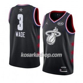 Dres Miami Heat Dwyane Wade 3 2019 All-Star Jordan Brand Crna Swingman
